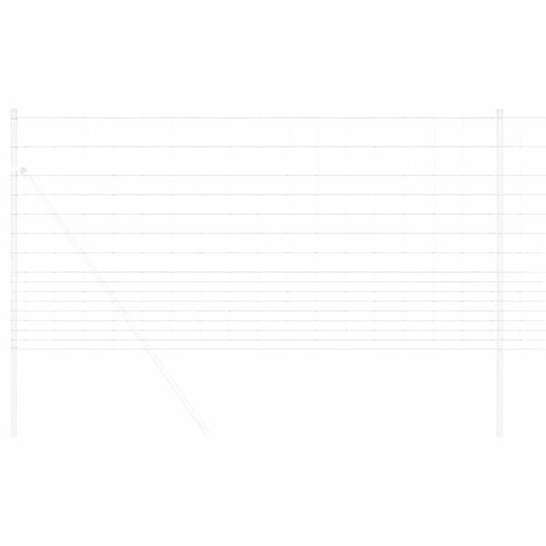 vidaXL Savvaļas žogs Karsti galvanizēts 1000 x 120 x 0.18 cm Dzelzs