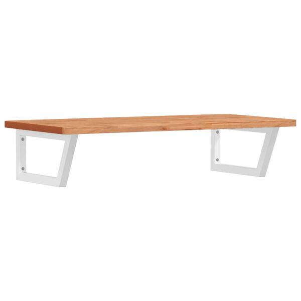 vidaXL izlietnes plaukts, stiprināms pie sienas, tērauds, dižskābardis