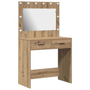 vidaXL Dressing galds Artisānā ozols 78,5 x 41 x 135 cm