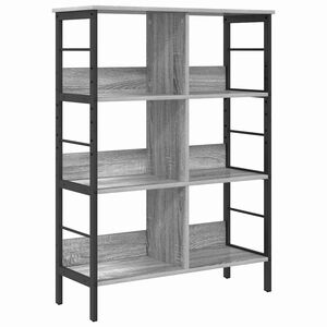 vidaXL Grāmatu plaukts 6 līmeņi 82 x 32 x 112 cm Inženierijas koks