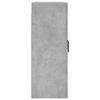 vidaXL sienas skapītis, betona pelēks, 69,5x34x90 cm