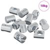 vidaXL Cilindra uzgriežņi 3462 pcs Sudraba M6 x 13 mm Metāls