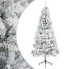 vidaXL Mākslīgā Ziemassvētku eglīte 240 cm PVC un tērauds