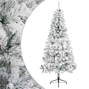 vidaXL Mākslīgā Ziemassvētku eglīte 240 cm PVC un tērauds
