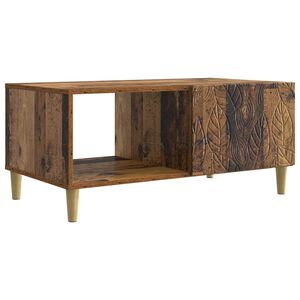 vidaXL Kafijas galdiņ&scaron; Vecs koks 90 x 50 x 40 cm Inženierijas koks