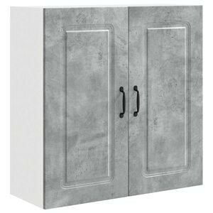 vidaXL Trauku ma&scaron;īnas panelis Kalmar Betona pelēks 80 x 31 x 80 cm