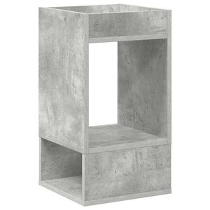 vidaXL Papildu galdiņ&scaron; Betona pelēks 30 x 30 x 56 cm Inženierijas koks