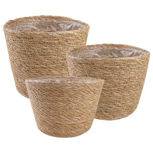 vidaXL 3 gab. Dabiska &Oslash;26 x 19 cm 100% jūras zāle