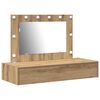 vidaXL Dressing galds Brūna 100 x 40 x 70 cm Inženierijas koks