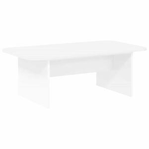 vidaXL Kafijas galdiņ&scaron; Balts 93 x 53 x 33 cm Inženierijas koks