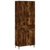 vidaXL augstais skapis, ozolkoka, 69,5x34x180 cm, inženierijas koks
