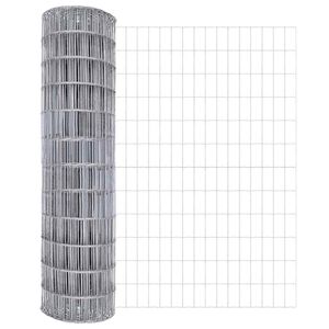 vidaXL Eiropas žogs 1 x 25 m PVC pārklāts dzelzs