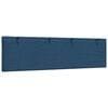vidaXL galvgaļa spilvens, Hanko, zils, 180 cm, audums