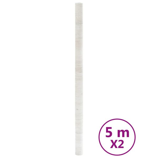 vidaXL mēbeļu līmplēves, pa&scaron;līmējo&scaron;as, koka imitācija, 90x500 cm, PVC