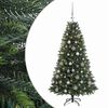 vidaXL Mākslīgā Ziemassvētku eglīte ar rotājumiem 120 cm 150 LED