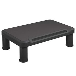 vidaXL monitora paliktnis, melns, 38x24x10,5 cm