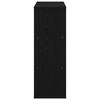 vidaXL Grāmatu plaukts Melns ozolkoks 100 x 33 x 94,5 cm