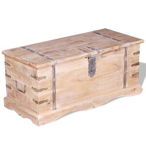 vidaXL uzglabā&scaron;anas kaste, akācijas koks