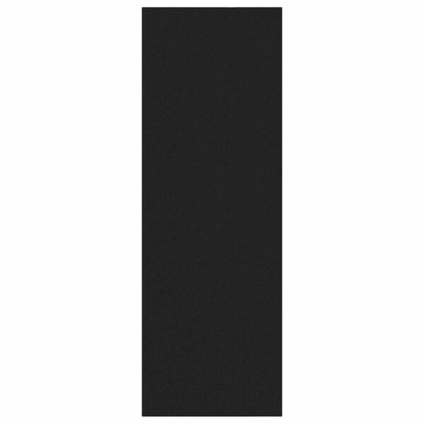 vidaXL Durvju paklājs Cits Melna 120 x 350 cm Polipropilēns un vinils