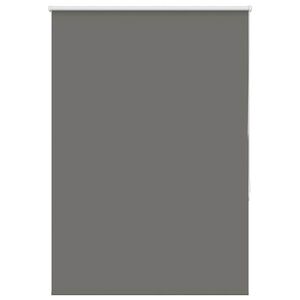 vidaXL rullo žalūzija pelēks 110x175 cm auduma platums 105,7 cm