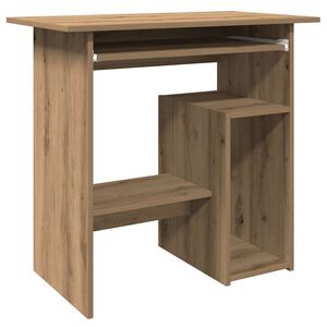 vidaXL rakstāmgalds ozolkoka amatnieks 80x45x74 cm skaidu plāksne