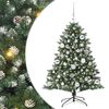 vidaXL Mākslīgā Ziemassvētku eglīte Zaļa 120 cm