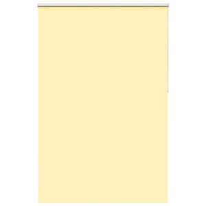 vidaXL rullo žalūzijas, aptum&scaron;ojo&scaron;as, dzeltenas, 145x210 cm, audums, platums 141,6 cm, poliesters