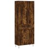 vidaXL augstais skapis, ozolkoka, 69,5x34x180 cm, inženierijas koks