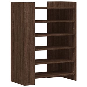 vidaXL apavu plaukts ozolkoka krāsa 74,5x37,5x100cm inženierijas koks