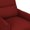 vidaXL elektrisks masāžas krēsls, vīnsarkana mākslīgā āda