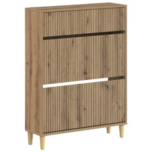 vidaXL Apavu skapis ARNHEM 78 x 24 x 103 cm Inženierijas koks