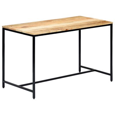 vidaXL virtuves galds, 120x60x75 cm, mango masīvkoks