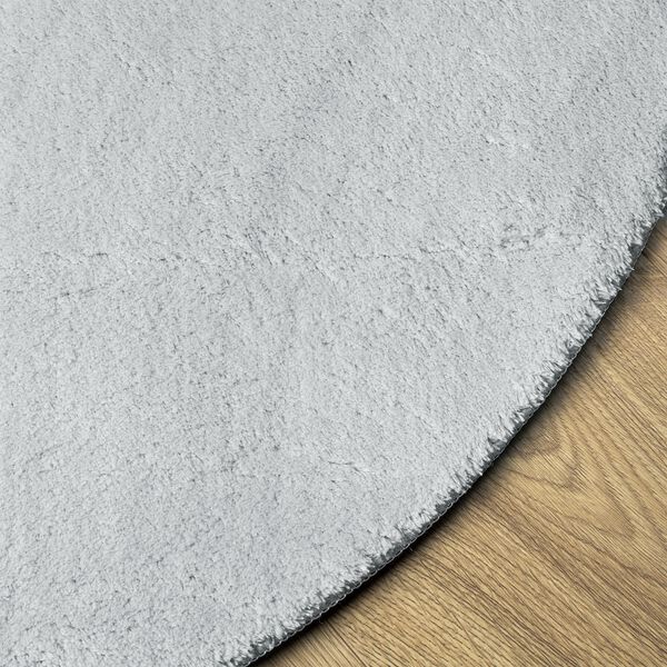 vidaXL Paklājs HUARTE Pelēka 150 x 80 cm 100% poliesters