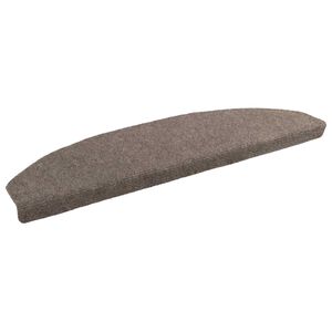 vidaXL Pa&scaron;līmējo&scaron;i paklāji kāpnēm 15 gab. 80 x 24,5 x 3,5 cm Moka