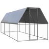 vidaXL vistu būris, 2x6x2 m, cinkots tērauds