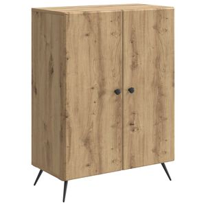 vidaXL Puse Artisan Ozols 66 x 34,5 x 90 cm Inženierijas koks