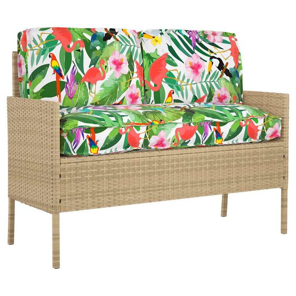 vidaXL Spilvenu komplekts 3 pcs Daudzkrāsains Oksforda audums