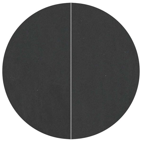 vidaXL Baseina grīdas pārklājs Melna Ø 244 cm Poliestera Geotekstils