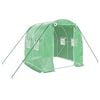 vidaXL siltumnīca ar tērauda rāmi, zaļa, 4 m&sup2;, 2x2x2 m