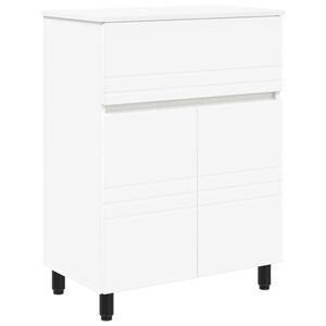 vidaXL Vannas istabas mēbele Balts 60 x 35 x 80 cm Inženierijas koks