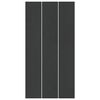 vidaXL Baseina grīdas pārklājs Regulējams Melna 640 x 321 x 0,1 cm