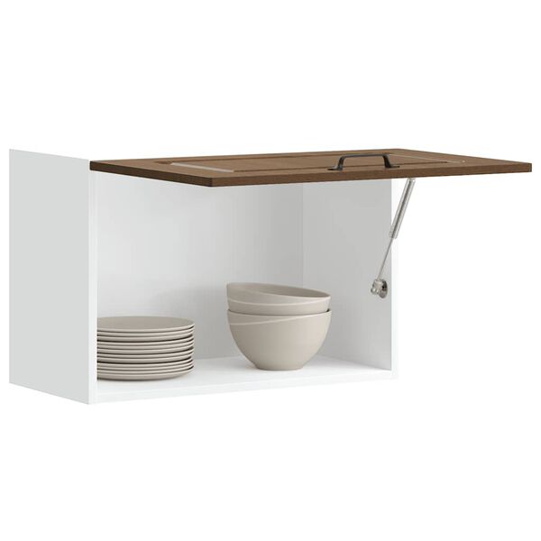 vidaXL virtuves sienas skapītis Kalmar brūna ozola inženierijas koks