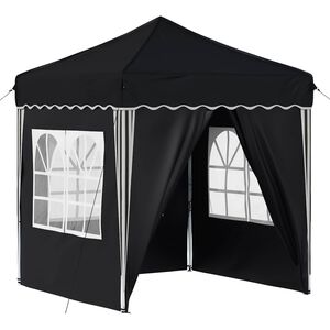 vidaXL Pop-up svinību teltis Antracīts 195 x 195 x 245 cm