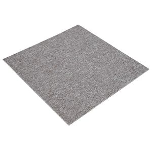 vidaXL Paklāja flīze Brūna 50 x 50 cm 36 gab. PP un bitumens