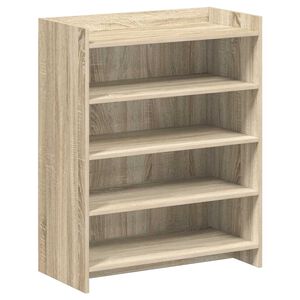 vidaXL Apavu skapis Sonomas ozols 73,5 x 36 x 92 cm Inženierijas koks