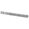 vidaXL Savvaļas žogs Karsti galvanizēts 1000 x 140 x 0.18 cm Dzelzs