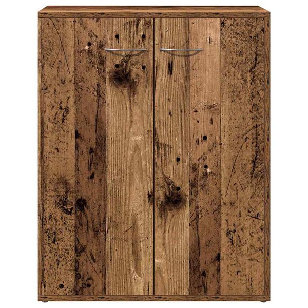 vidaXL bufete Old Wood 60x30x75 cm Engineered Wood