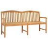 vidaXL Rokām cirsts rozā sols 150 x 60 x 90 cm Ciets tek&scaron;a koks