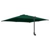 vidaXL Dārza parasols Zaļa 248.5 x 247.5 x 160 cm audums
