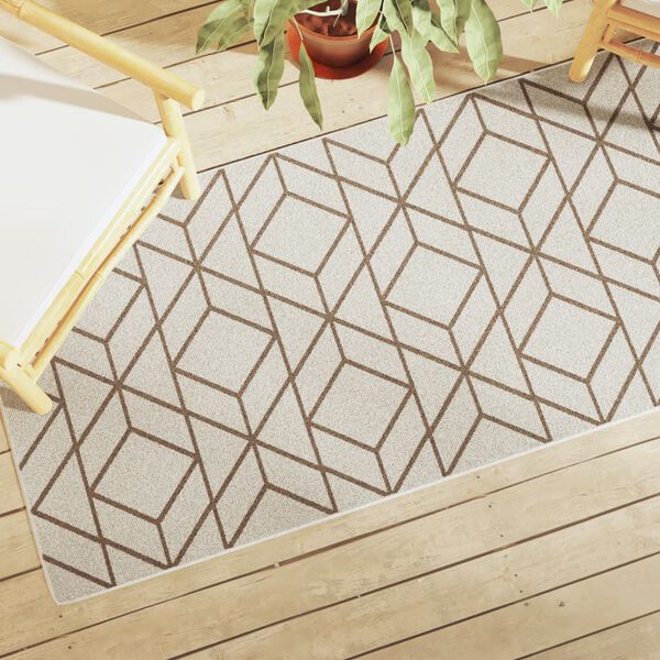 vidaXL iek&scaron;telpu un āra paklājs, 80x300 cm, daudzkrāsains, neslīdo&scaron;s